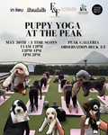 May 30th: Puppy Yoga at The Peak